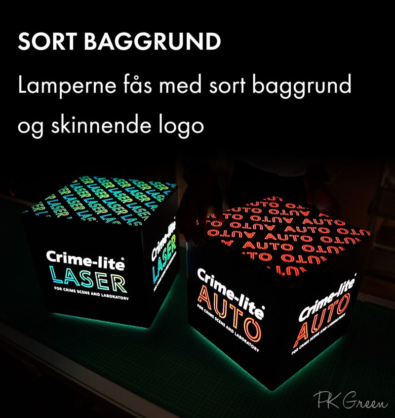 Stor Tilpasset LED Lyskasse med eget Logo, Flot Lysskilt, Skammel Møbel