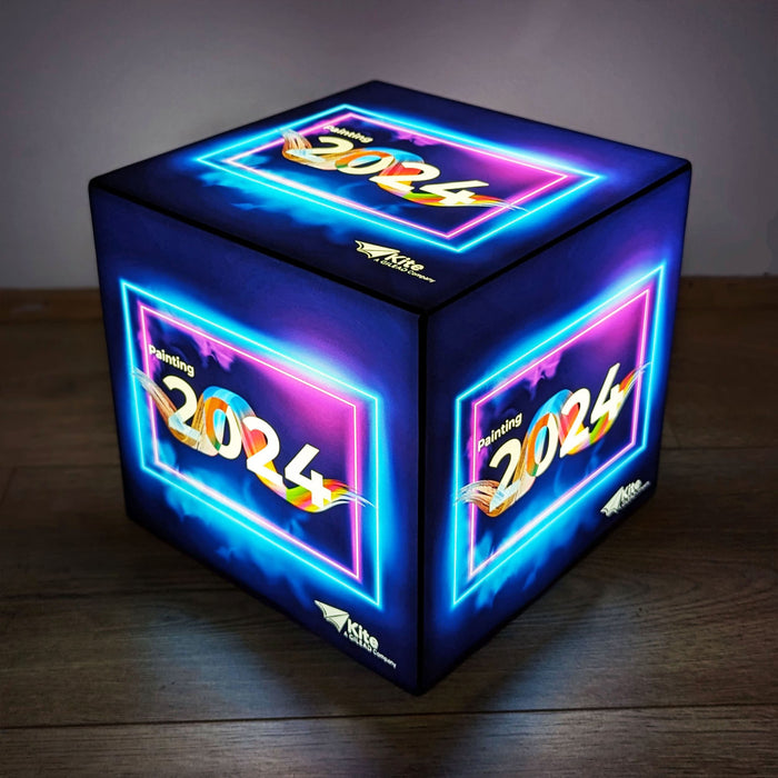Skræddersyet LED Reklame Lightbox, Skilt med Lys til Udstilling, Bagbelyst Fritstående DJ Expo Reklameskilt til Messestand