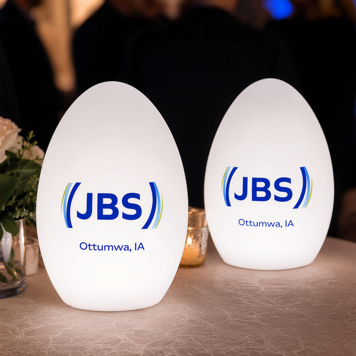 Specialfremstillet LED Bordlampe, Flere Farver Kraftigt Lysskilt