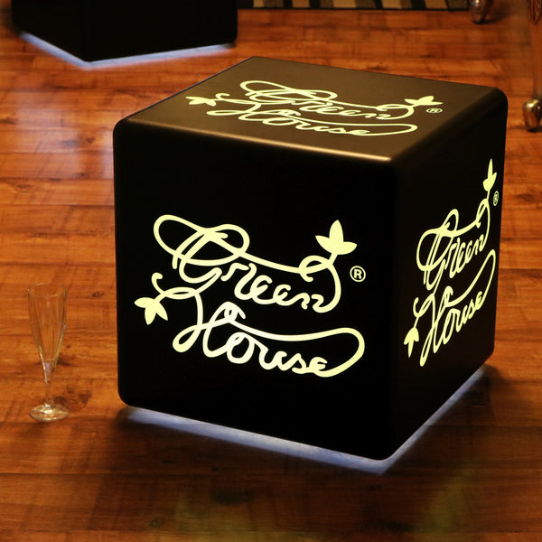 Reklame Lyskasse eget Logo Baggrundsbelyst, Specialbygget Ledningsfri LED Bordlampe, Kasse