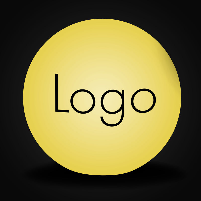 Personaliseret Reklame Borddekoration, Rund Kugleformet Rammeløs LED Logo Lyskasse til Messe, Event, Prisuddeling