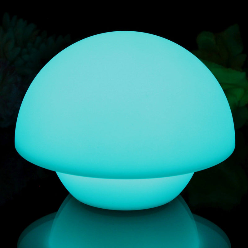 LED natbordslampe til børn, genopladelig, farveskiftende, 15cm