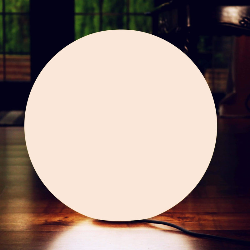 Dæmpbar flot LED gulvlampe med varm hvid pære, 40cm