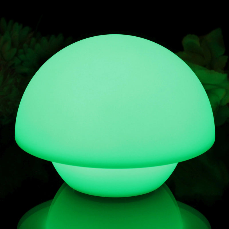 LED natbordslampe til børn, genopladelig, farveskiftende, 15cm