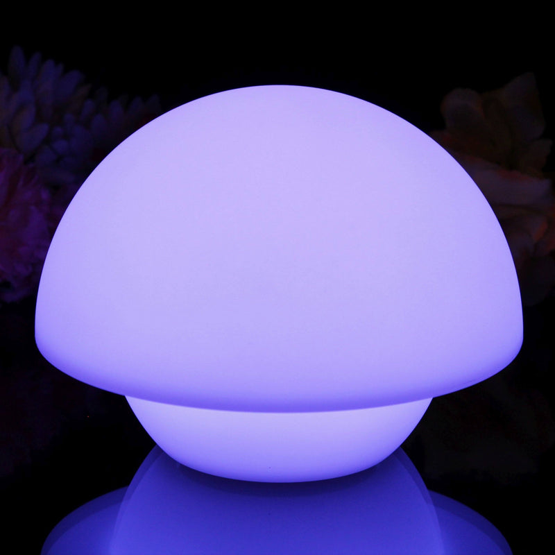 LED natbordslampe til børn, genopladelig, farveskiftende, 15cm
