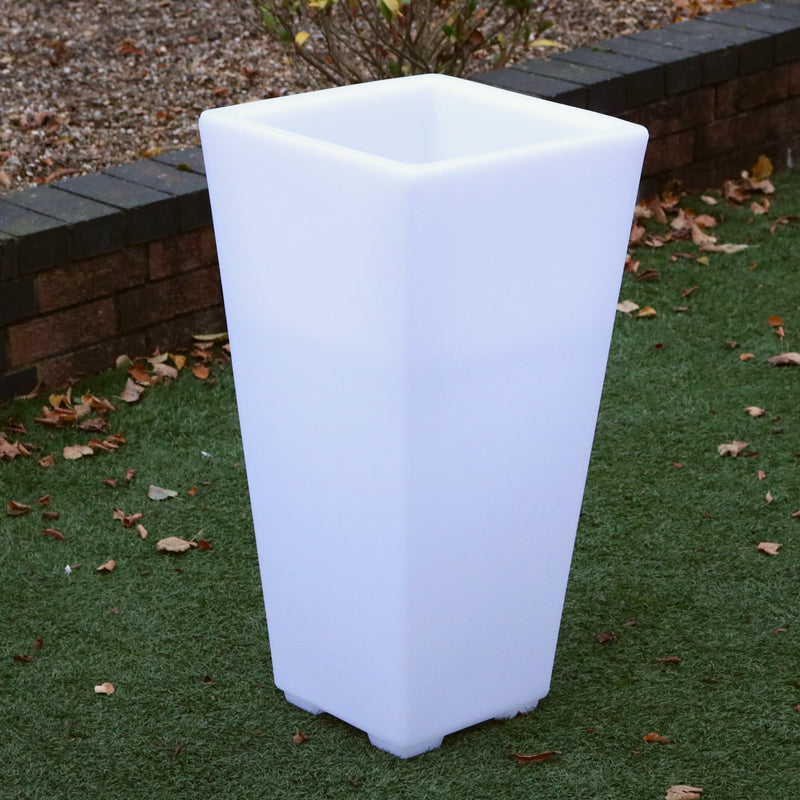 LED Vase Havelampe til Haven, Stikkontakt, 75cm Høj Gulvvase til Udendørs, Terrasse