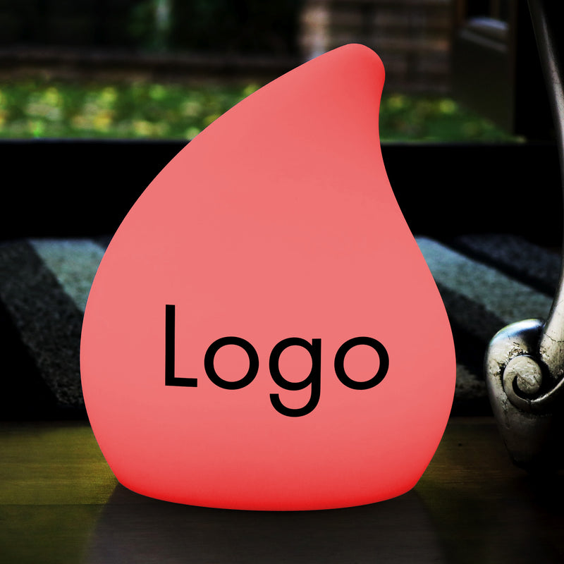 Specialfremstillet Borddekoration med Logo, Personlig Lysskilt til Firmabegivenhed, Konference, Reklame