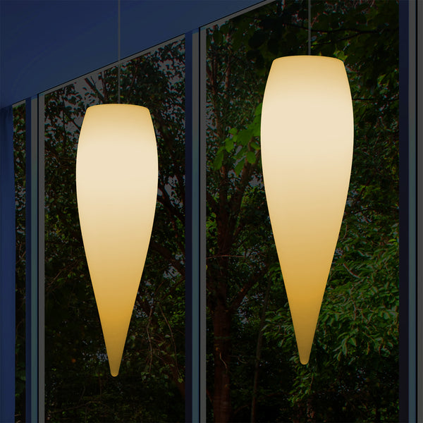 Vanddråbeformet LED Loftlampe, Unik Designer Hængelampe, 800 mm, E27, Varm Hvid