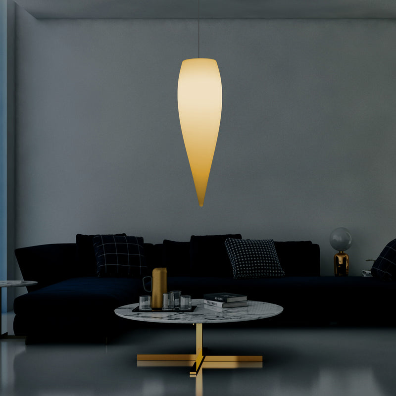 Vanddråbeformet LED Loftlampe, Unik Designer Hængelampe, 800 mm, E27, Varm Hvid