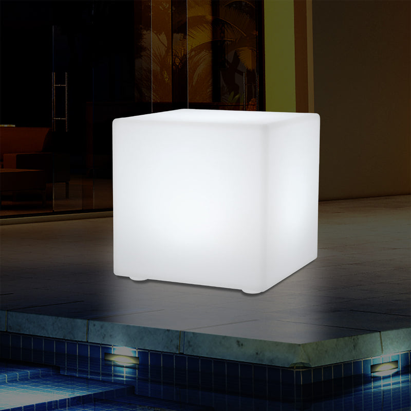 50cm Udendørs LED Kasseformet Bænk Lampe, 500mm 5V Terrasse Gulvlampe, Stikkontakt