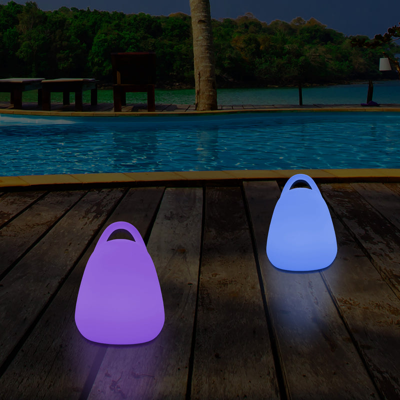 Udendørs Lanterneformet Havelampe, Dekorativ Bordlampe til Terrasse Altan, 5V
