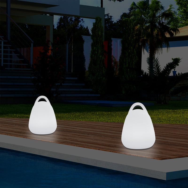 Udendørs Lanterneformet Havelampe, Dekorativ Bordlampe til Terrasse Altan, 5V