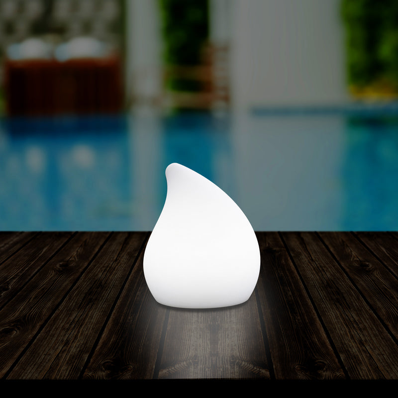 Designer Udendørs Have Terrasse Bordlampe, Stikkontaktdrevet Flerfarvet 20cm Stemningsbelysning