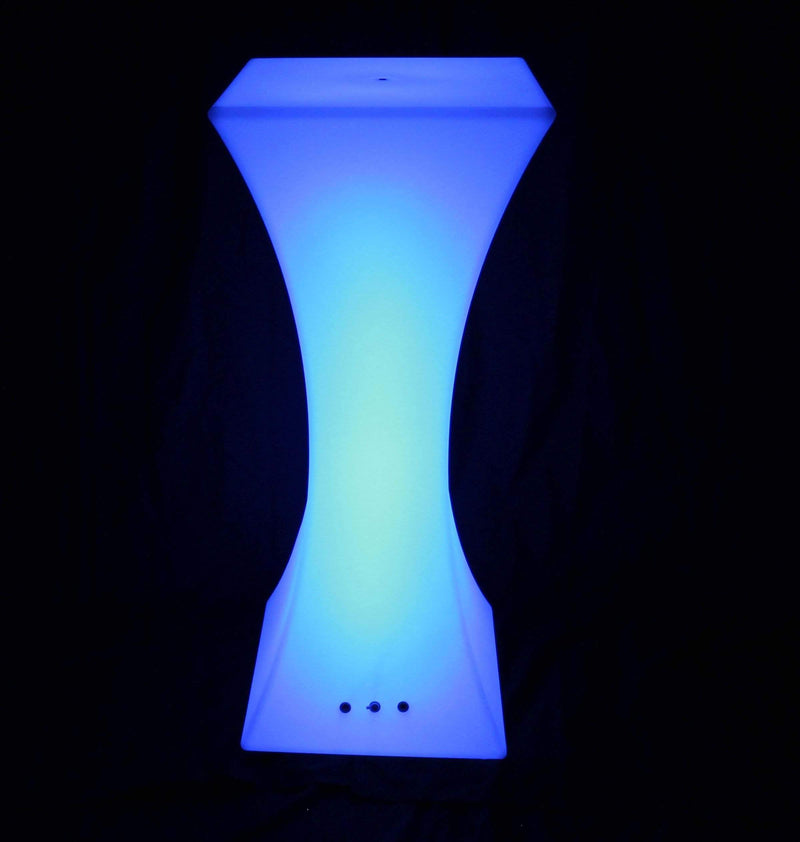 LED Cocktail Bord Møbel, Ledningsfri Flerfarvet Gulvlampe, 110cm